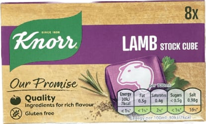 Knorr kraftur lamb 8 stk