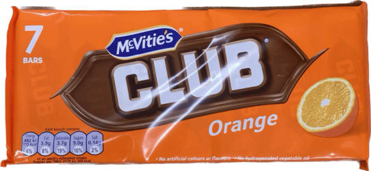 Mcv club orange 7 stk 150 gr