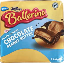 Ballerina chocolate peanut butter 128 gr