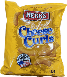 Herrs cheese curls baked 113 gr