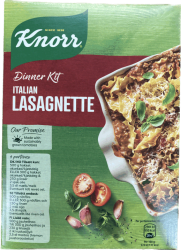 Knorr lasagnette 270 gr