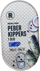 Rema kippers pipar 190 gr