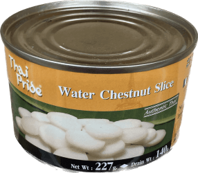 Exo water chestnuts 227 gr