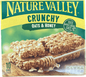 Nature bar oats & honey 5 stk