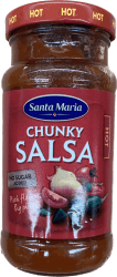 S.m chunky salsa hot 230 gr