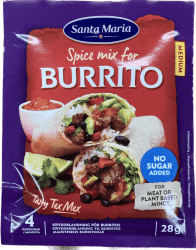 S.m mix burrito 28 gr