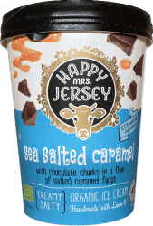 Happy bio ís salted caramel 500 ml