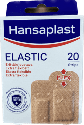 Hansaplast plástur x-flex 20 stk