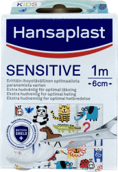 Hansaplast plástur sensitive 1 m 