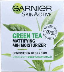 Garnier moistur green tea