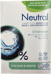 Neutral þvottaefni 15 þvottar 1,275 kg