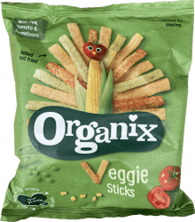Organix puffs veggie 30 gr