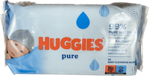 Huggies baby wipes 56 stk
