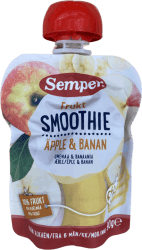 Semper smoothie epli/banani 90 gr