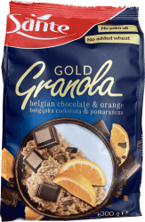 Sante granola chocolate and orange 300 gr