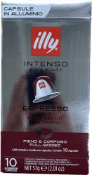 Illy hylki intenseo espresso 10 stk