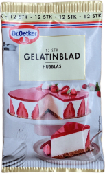 Gelatinblöð