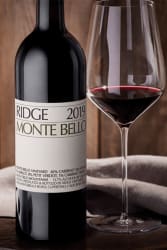 2019 Ridge Monte Bello Cabernet Sauvignon, Santa Cruz Mountains, California