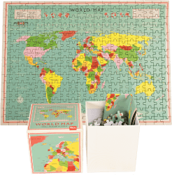 Púsl - World Map 300 Piece Puzzle