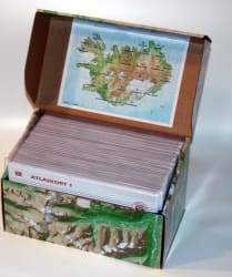 Atlaskort - askja með 31 korti í 1:100 000