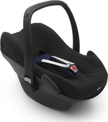 Bílstólahlíf á ungbarnabílstól svört