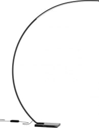 Carver svartur gólflampi