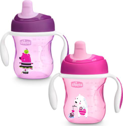 Chicco training cup +6 bleik