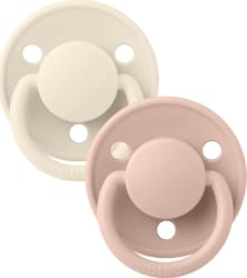 De Lux Ivory/Blush one size 2pk