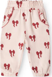 Elsa sweatpants – Rouge boucle