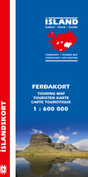 Ferðakort 1:600 000 / Touring Map