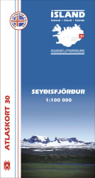 Seyðisfjörður 1:100 000 - Atlaskort 30
