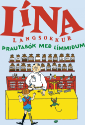 Lína langsokkur - þrautabók með límmiðum