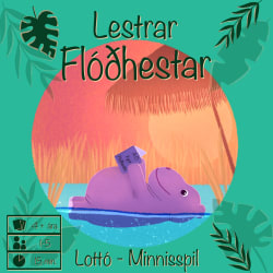 Lestrarflóðhestar: Lottó - Minnisspil