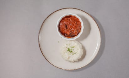 Nigerian rice and stew