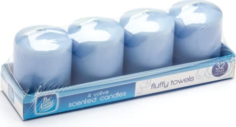 Pan Aroma Votive kerti Fluffy Towels 4 stk