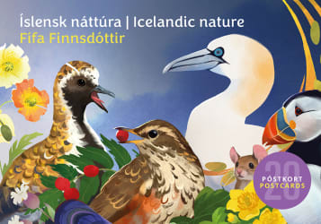 Póstkortabók: Íslensk náttúra / Postcards: Icelandic Nature