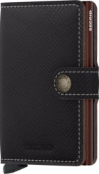 Secrid Miniwallet - Saffiano Brown