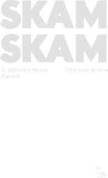 Skam - 2. þáttaröð: Handrit