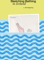 Sketching Bathing in Iceland