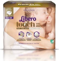 Touch Premature – fyrirbura – bleyjur 0-2,5 kg 24 stk
