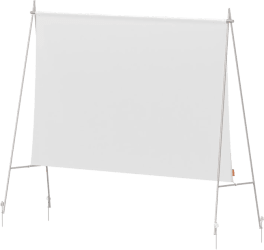 XGIMI Portable Outdoor Screen 70" skjávarpatjald á standi