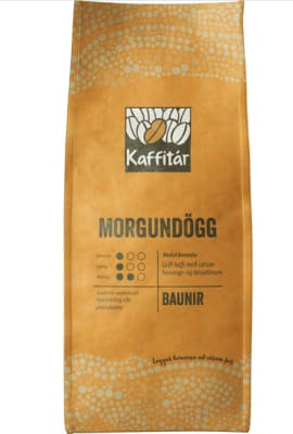 Kaffitár Morgundögg baunir 