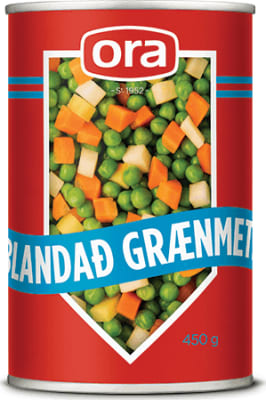 Ora blandað grænmeti 450 gr