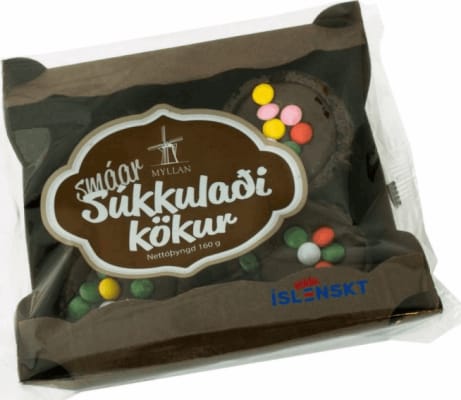 Myllan súkkulaði kökur 4 stk