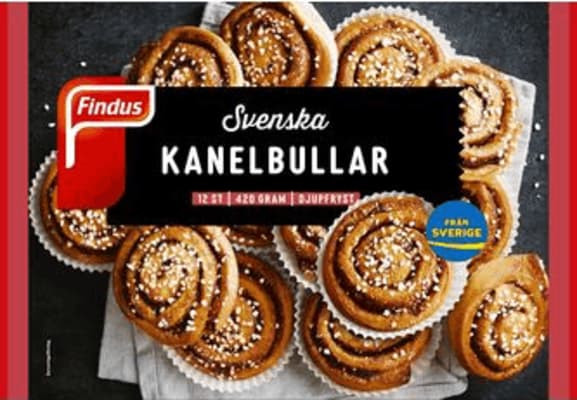 Findus kanilsnúðar 420 gr