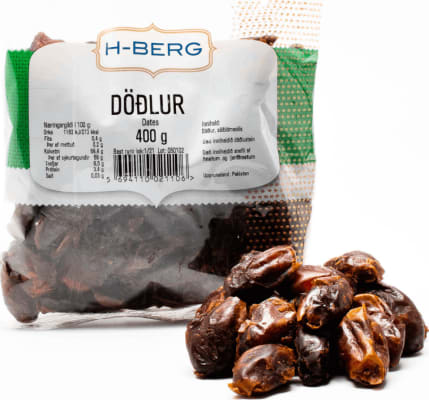 H-Berg döðlur 400 gr