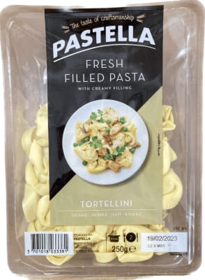 Pastella tortelline m/skinku 250 gr