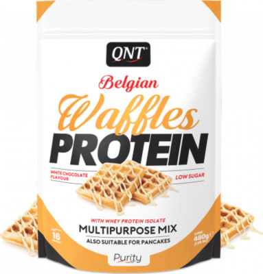 Qnt whey protein white waffles 500 gr