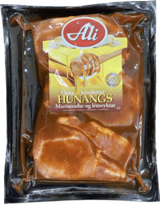 Ali grill bbq hunangs kótilettur ca 600 gr
