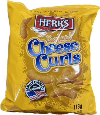 Herrs cheese curls baked 113 gr